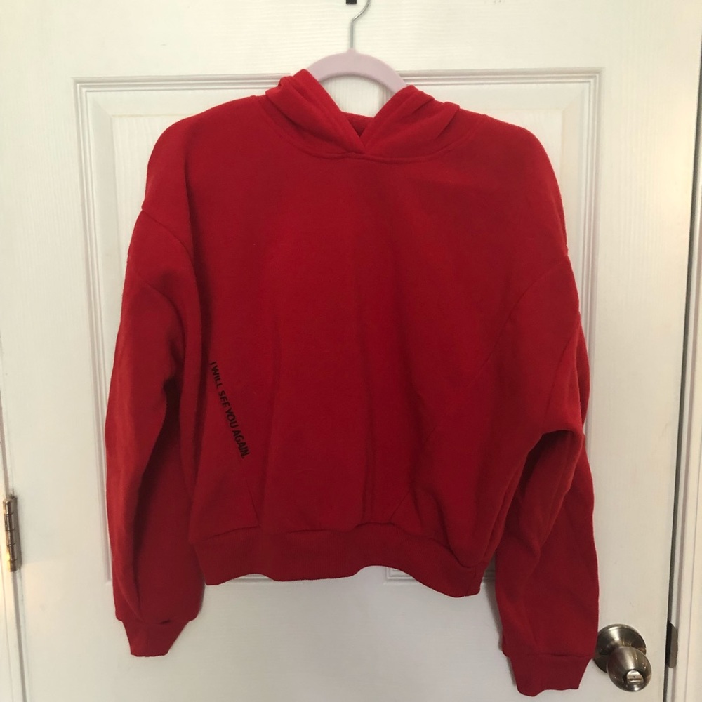 New Red hoodie